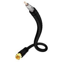 Антенный кабель EAGLE CABLE Deluxe Antenna 100 dB F 3,2 м с разъемами F (M) - F (M), черный