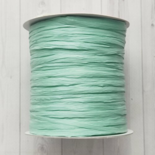 Пряжа Raffia Ispie (Рафия), 100% целлюлоза, Мятная бирюза (Mint turquoise) 7492202, 250 м