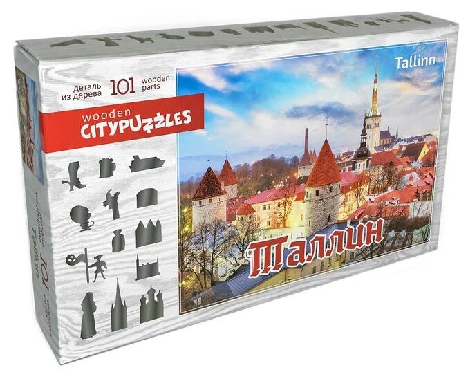 Пазл Нескучные игры "Citypuzzles. Таллин" (8186), 101 дет.
