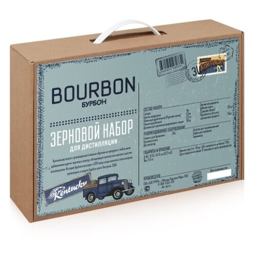 фото Зерновой набор brewbox «bourbon» (односолодовый виски) на 23 литра пива домашняя винокурня