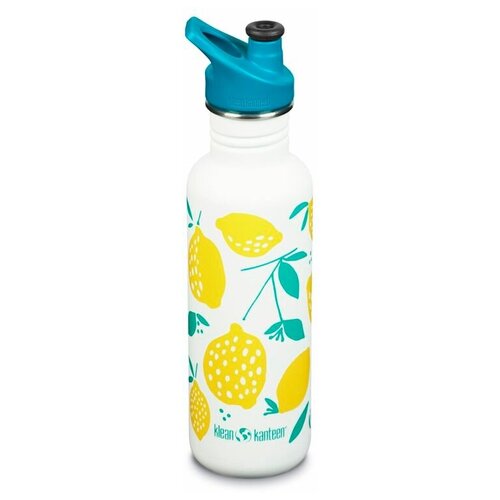 Бутылка Klean Kanteen Classic Sport, Lemons, 800 мл