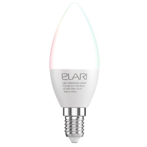 Лампа светодиодная ELARI SmartLED Color E14