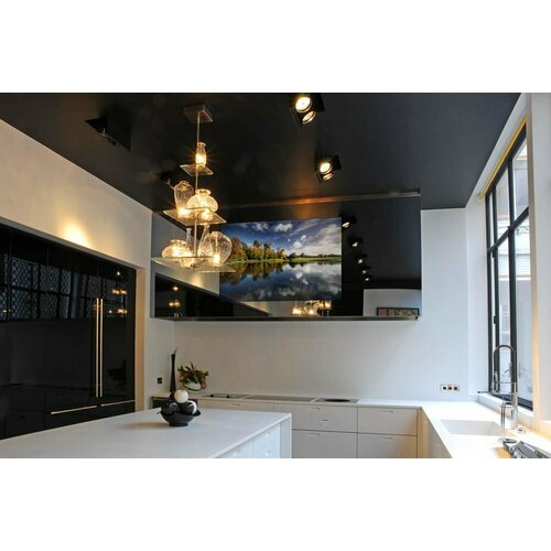 Кухонный телевизор встраиваемый в дверцу шкафа AquaView 22KM зеркальный 7800000₽