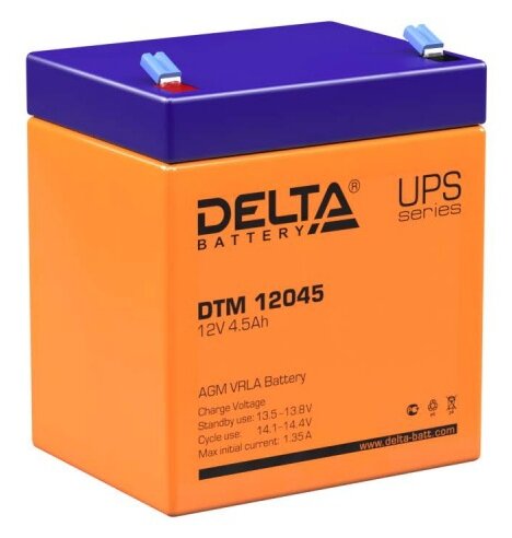 Аккумуляторная батарея DELTA Battery DTM 12045 12В 4.5 А·ч