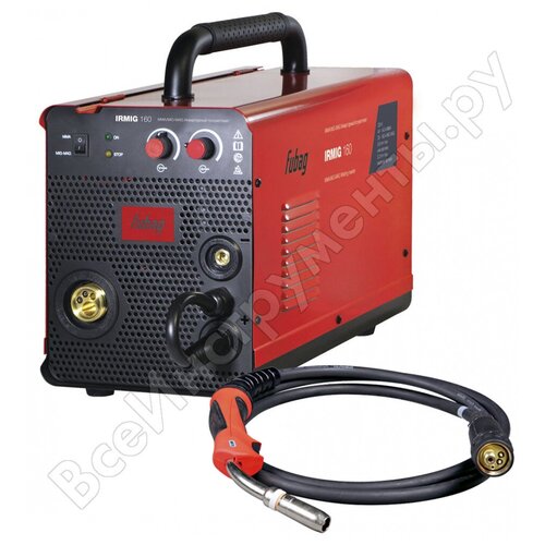 Сварочный аппарат FUBAG Сварочный полуавтомат_инвертор IRMIG 160 31 431 горелка FB 150_3 м 38440 31 4311 37317₽