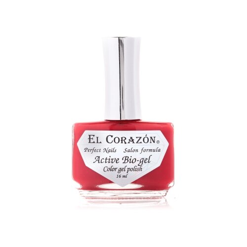 EL Corazon Гель Active Bio-gel polish Cream, 16 мл, 423/329 el corazon топ для гель лака ideal top gel polish 7 мл