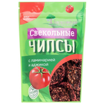 Чипсы свекольные Здороведа с ламинарией и аджикой 100 г - изображение