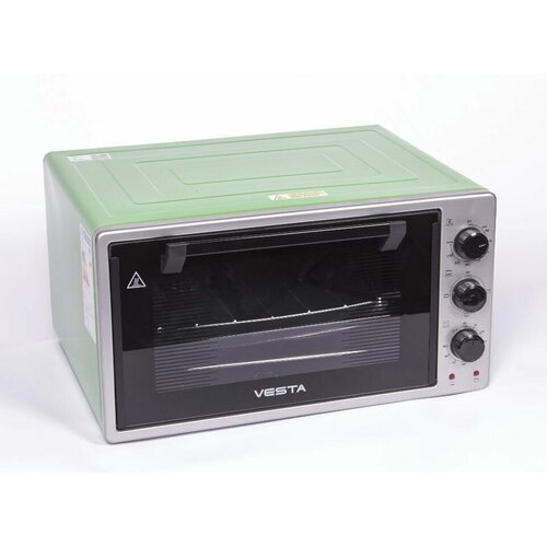 Мини-печь VESTA 2336 Е серо-зеленая печь с подсветкой 700000₽