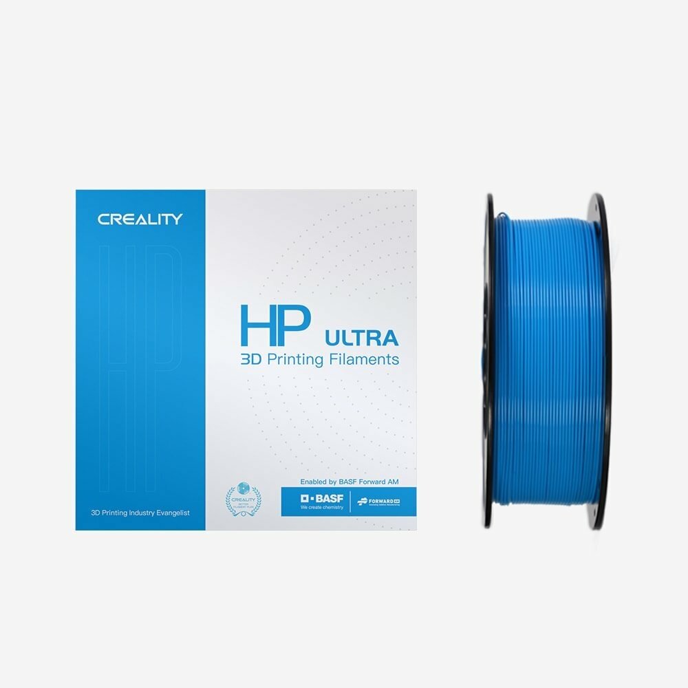 Катушка HP ULTRA PLA пластика Creality 175 мм 1кг для 3D принтеров голубой