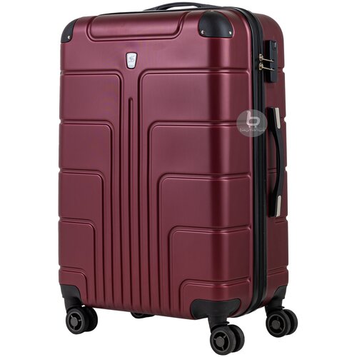 фото Пластиковый чемодан на 4-х колесах / ручная кладь / малый s+ / 54л / усиленный abs-пластик bagmaniya