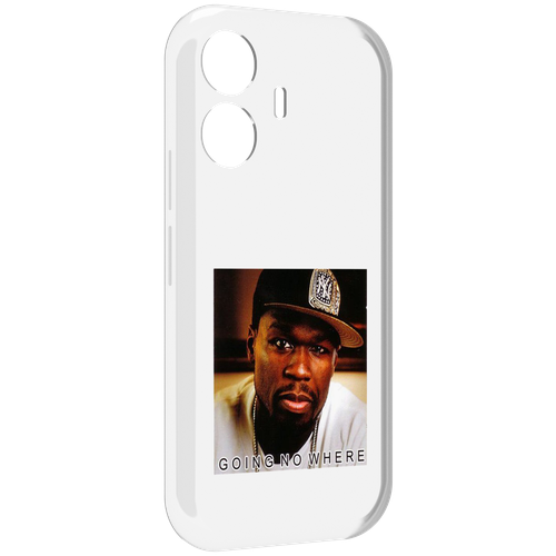 Чехол MyPads 50 Cent - Going No Where для Vivo Y77E / Vivo iQOO Z6 Lite задняя-панель-накладка-бампер
