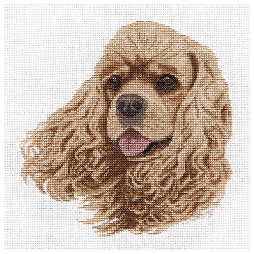 фото Набор для вышивания j-1785 ( ж-1785 ) "кокер-спаниель" panna