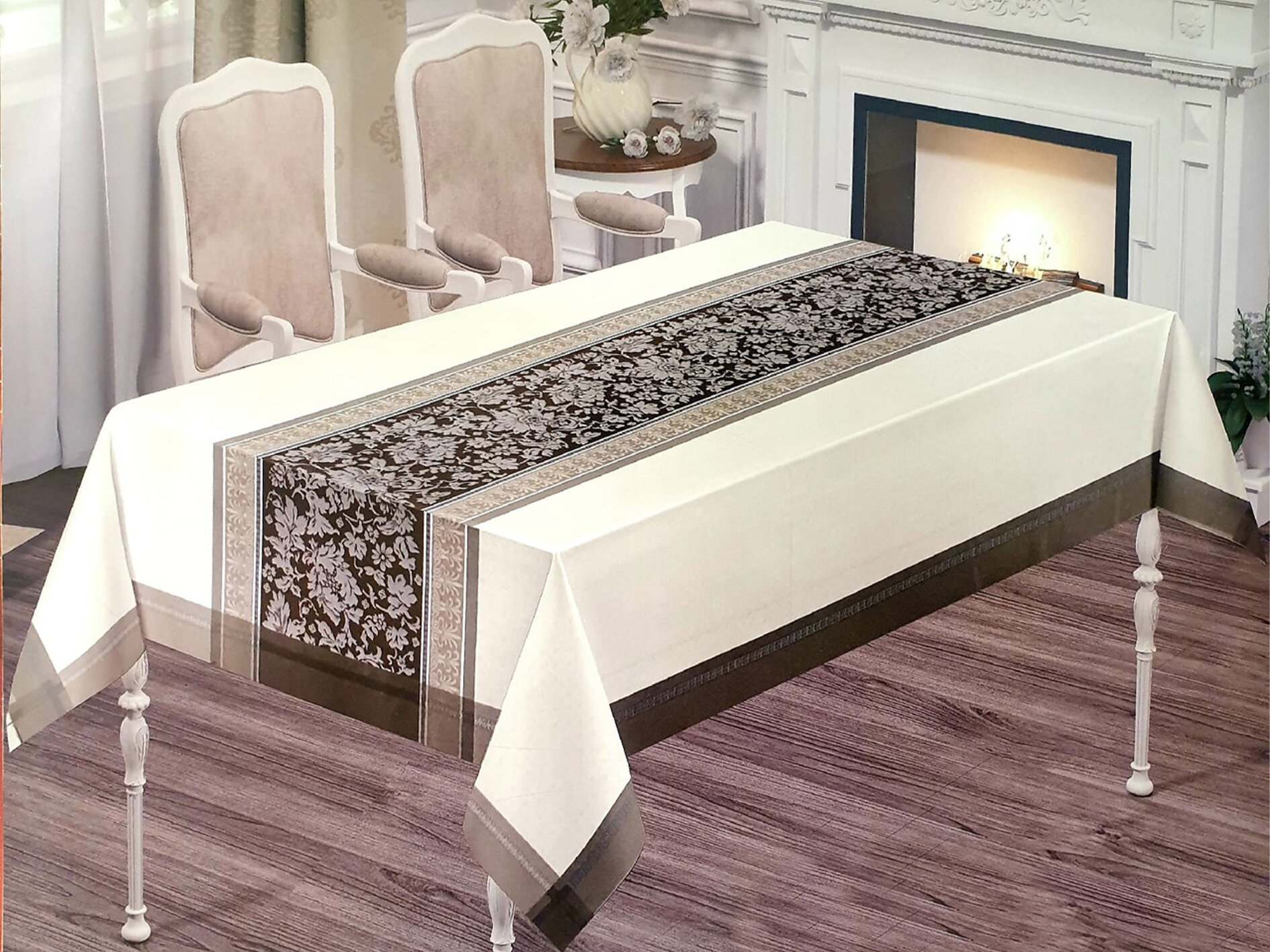 фото Скатерть гобеленовая 145х220