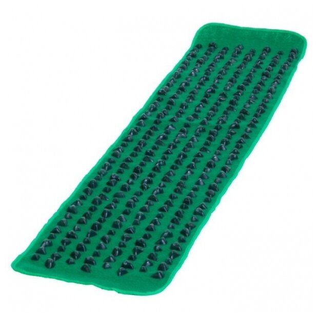 Массажный коврик с камнями Fosta арт.F 0811, цвет зеленый - фотография № 1