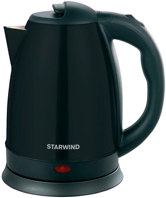 Чайник электрический StarWind , 1800Вт, черный - фото №1