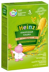 Каша Heinz безмолочная кукурузная, c 5 месяцев, 200 г