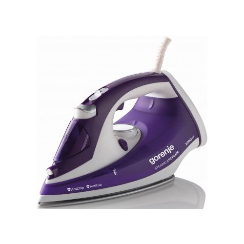 Утюг Gorenje SIH2200BBC 2200Вт фиолетовыйбелый 531400₽