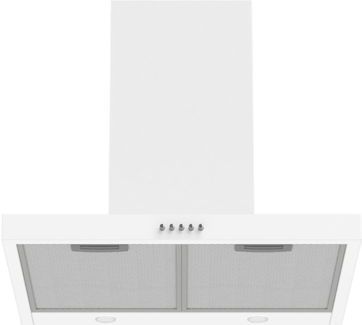 Вытяжка кухонная 60 см купольная KUCHE KAB 610 WL белая для кухни