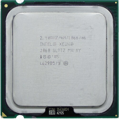 Процессор Intel Xeon X3060 Conroe LGA775,  2 x 2400 МГц, OEM