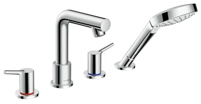 Смеситель на борт ванны, хром, Hansgrohe Talis S 72418000