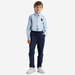 Школьные брюки Kapika летние, размер 146, синий