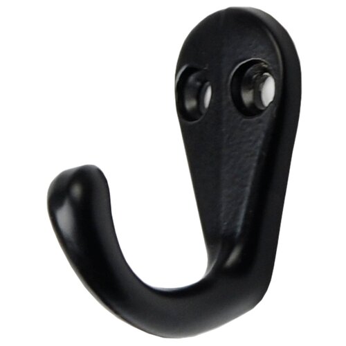 Мебельный крючок JET 588 алюминий черный CQ588A001BL99 16087495 1010₽