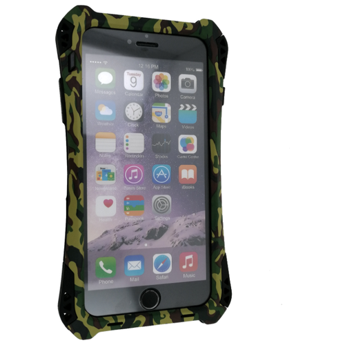 фото Чехол противоударный на ip 6 plus/6s plus r-just amira rj-04 green