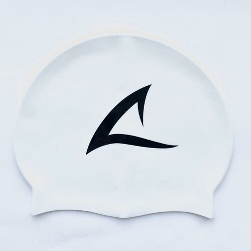 Шапочка для плавания силиконовая Bigswim белая шапочка для плавания силиконовая bigswim черная