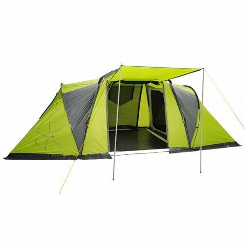 палатка кемпинговая четырёхместная norfin zander 4 салатовый Палатка автомат. 4-х мест. Norfin SALMON 4 NF