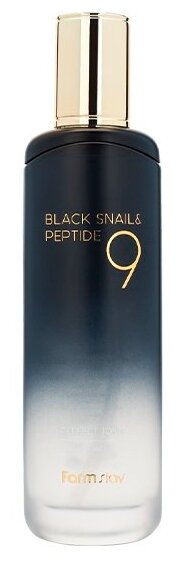 Farmstay Black Snail & Peptide9 Perfect Toner Омолаживающий тонер с муцином черной улитки и пептидами, 120 мл