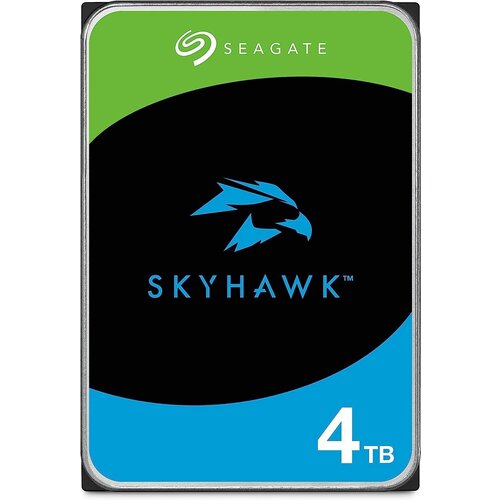Жесткий диск Seagate SATA-III 4TB ST4000VX005 Surveillance Skyhawk (5900rpm) 256Mb 3.5 жесткий диск seagate sata iii 4tb st4000vx005 surveillance skyhawk 5900rpm 256mb 3 5