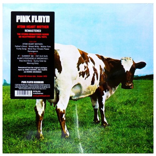 harvest pink floyd atom heart mother lp Pink Floyd Records Pink Floyd. Atom Heart Mother (виниловая пластинка)