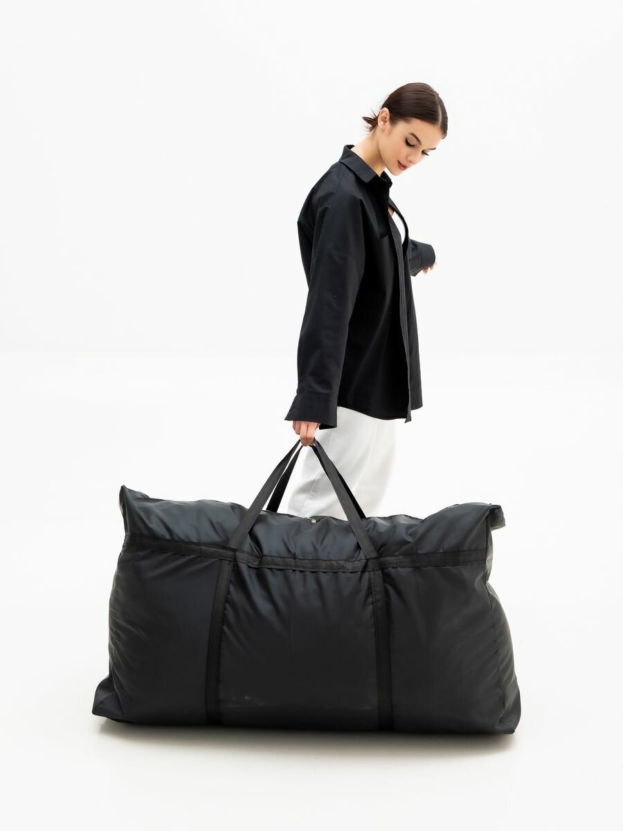 Хозяйственная большая сумка баул, для переезда и хранения - фотография № 5