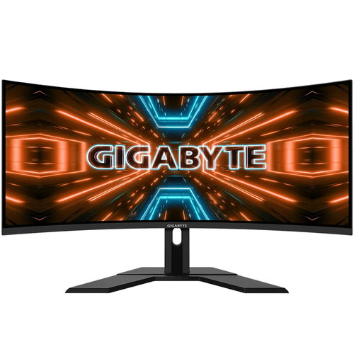 Монитор GIGABYTE G34WQC A-EK 34' Curved 3440x1440, VA, 178/178, 1 (MPRT)мс, 144Hz, 350nit, 2DP/2HDMI, noUSB, 2x2W, HT, 1y