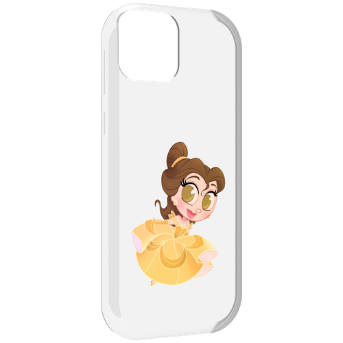 Чехол MyPads мини-принцесса женский для UleFone Note 6 / Note 6T / Note 6P задняя-панель-накладка-бампер