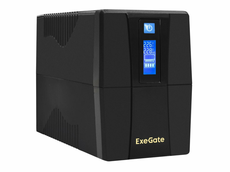 ИБП Exegate SpecialPro Smart LLB-1000 LCD AVR1SH2C13 RJ USB