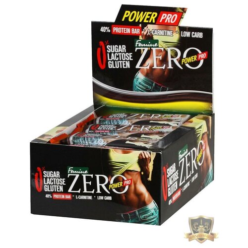PowerPro Protein Bar Zero Femine (50 гр.) фисташковый крем