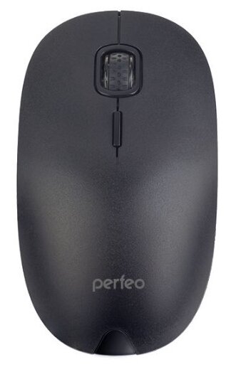 Мышь Perfeo беспров оптич SIMPLE 4 кн DPI 800-1200 USB чёрн
