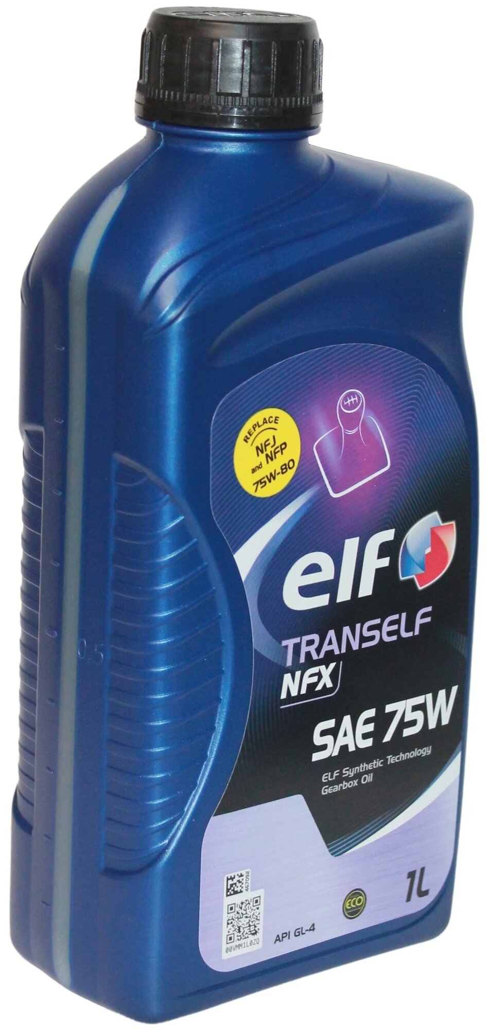 Масло трансмиссионное ELF Tranself NFX 75W