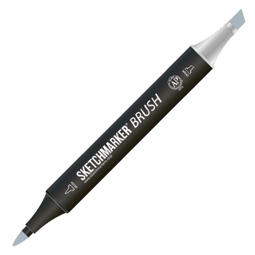 SketchMarker Маркер Brush, CG6 cool gray, 1 шт.