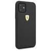 Чехол Ferrari для iPhone 11 On-Track Silicone case Hard Black - изображение