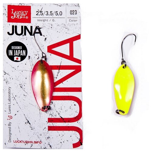 фото Блесна колеблющаяся lucky john juna, 33 мм/023