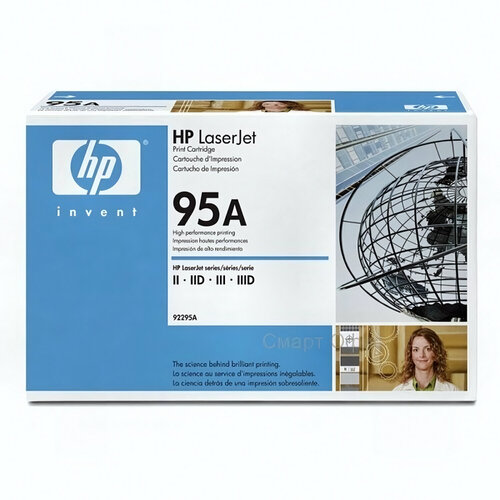 92295A Картридж для принтера Hewlett-Packard LJ ii/D/iii/D - 4000 страниц картридж hewlett packard w9102mc