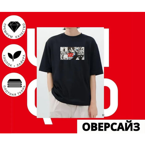 фото Футболка, размер xxl, черный uniqvip