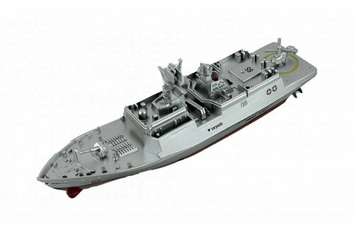 Create Toys Катер фрегат на радиоуправлении Frigate (2.4G, 14см) Create Toys 3318-GREY ()