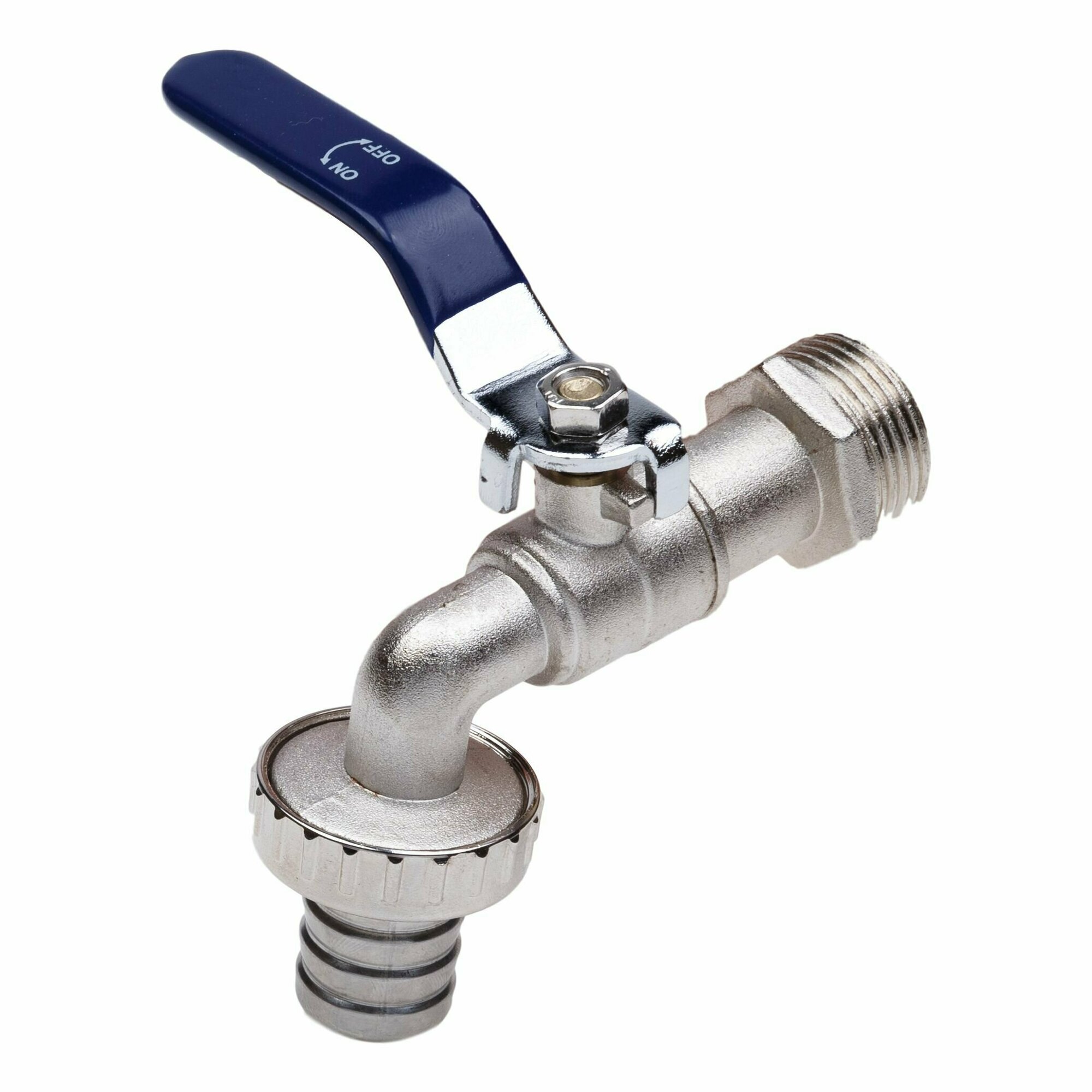 фото Кран шаровой водоразборный под шланг 1/2" ECO