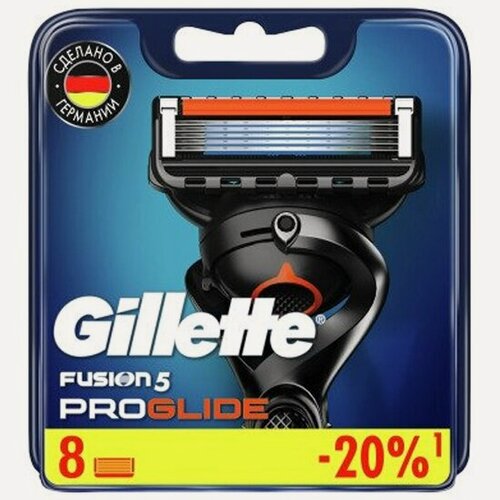Изображение товара Сменные кассеты для бритья Gillette Fusion5 ProGlide, 8 шт