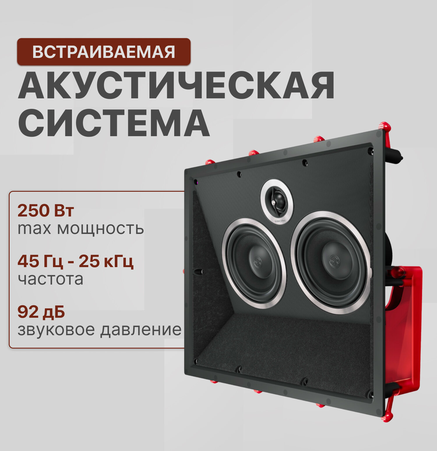 Встраиваемая потолочная акустика Sonus Faber Palladio PC-563P