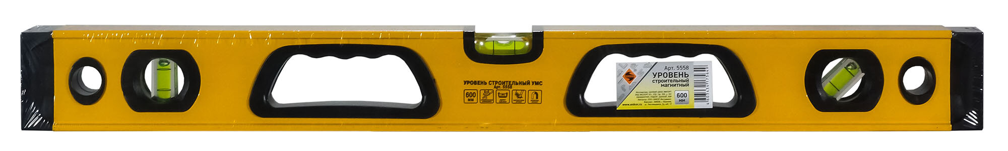 фото Уровень Энкор 600 мм магнитный 5558