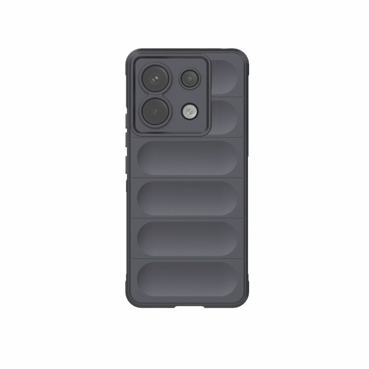 Противоударный чехол Flexible Case для Poco X6 5G серый